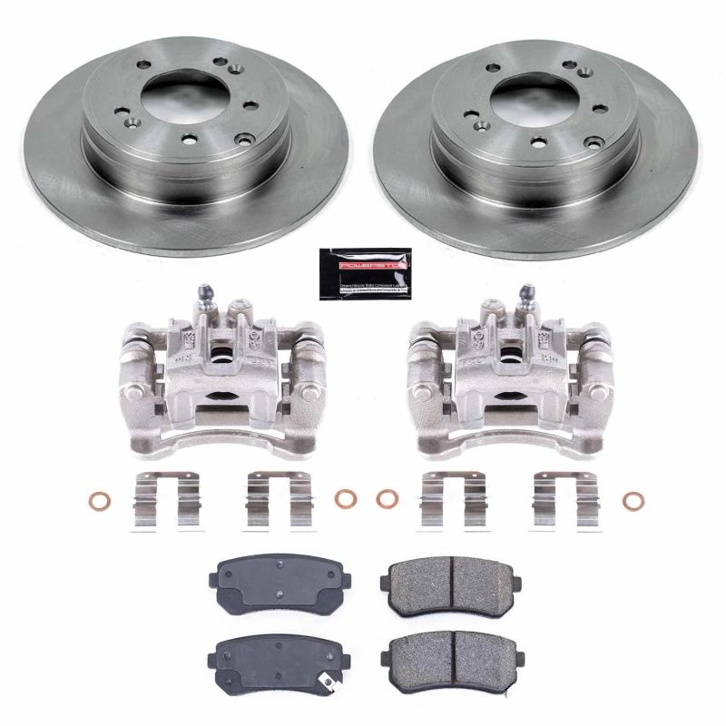 Power Stop 2015 Hyundai Tucson Rear Autospecialty Brake Kit w/Calipers Brake Kits - OE PowerStop