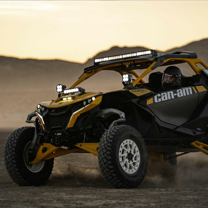 Baja Designs 2024+ Can-Am Maverick R OnX6+ Roof Mount Kit Light Bars & Cubes Baja Designs