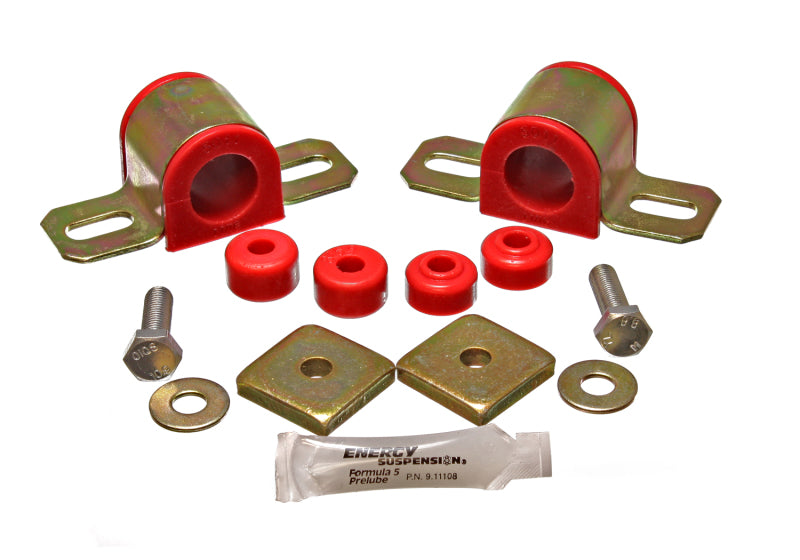 Energy Suspension 95-98 Nissan 240SX (S14) Red 27mm Front Sway Bar Frame Bushings (Sway bar end link Bushing Kits Energy Suspension