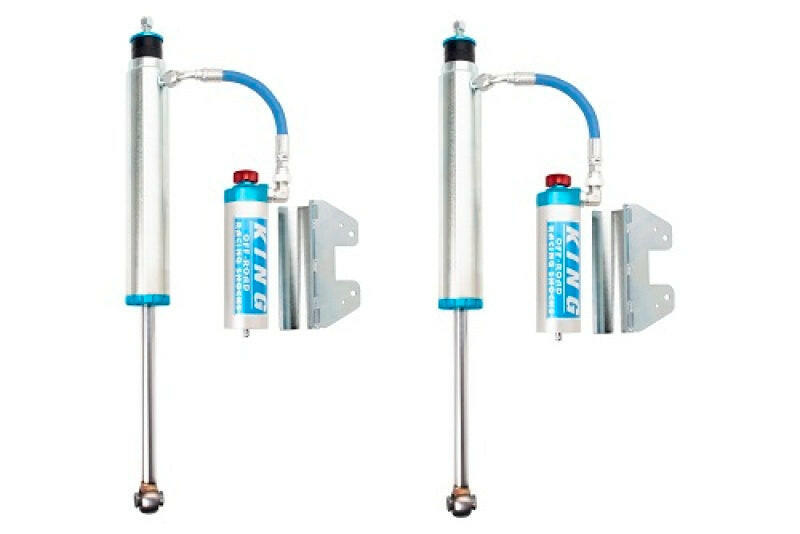 King Shocks 2007+ Toyota Tundra Rear 2.5 Dia Remote Reservoir Shock w/Adjuster (Pair) Shocks and Struts King Shocks