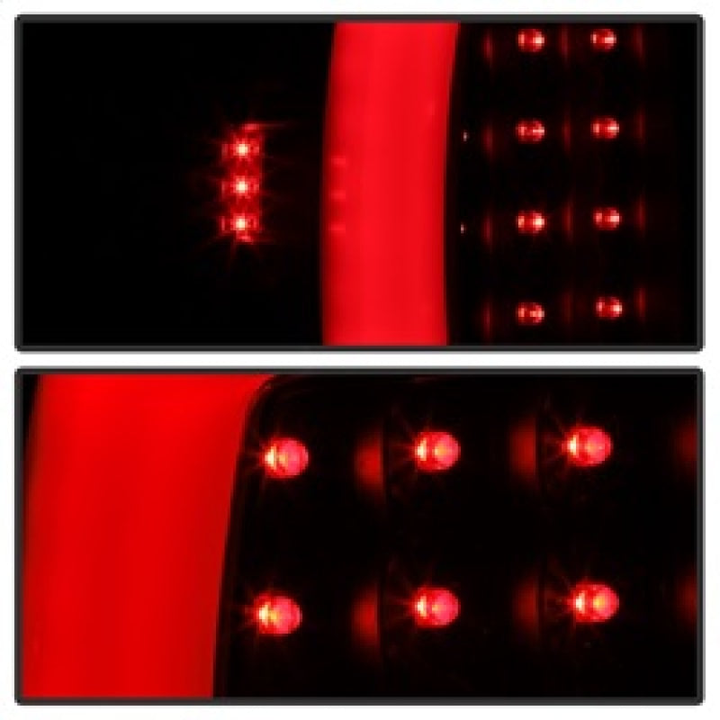 xTune Dodge Ram 1500 94-01 Tail Lights - Light Bar LED - Black ALT-ON-DRAM94V3-LBLED-BK Tail Lights SPYDER