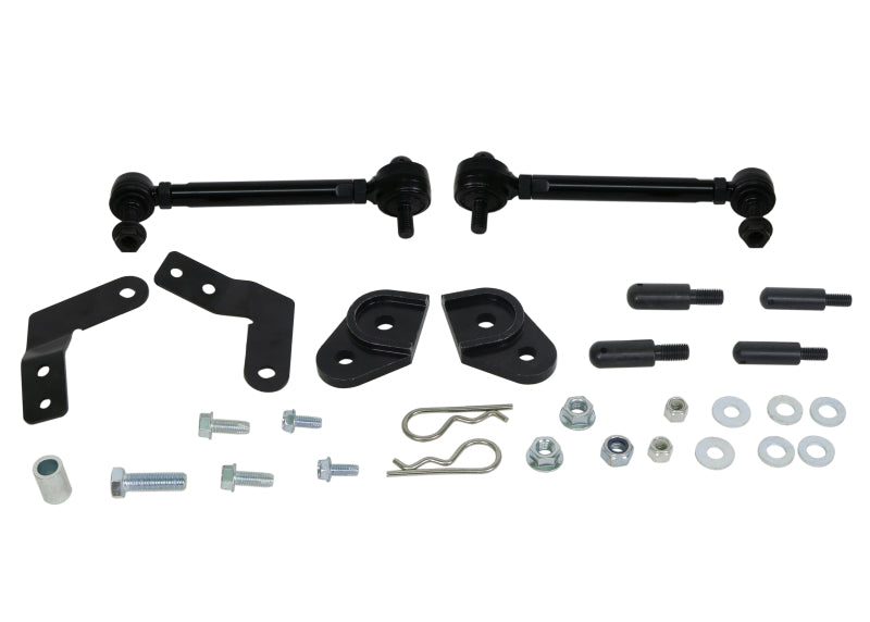 Whiteline 18-19 Jeep Wrangler Front Sway Bar Link Kit Sway Bar Endlinks Whiteline