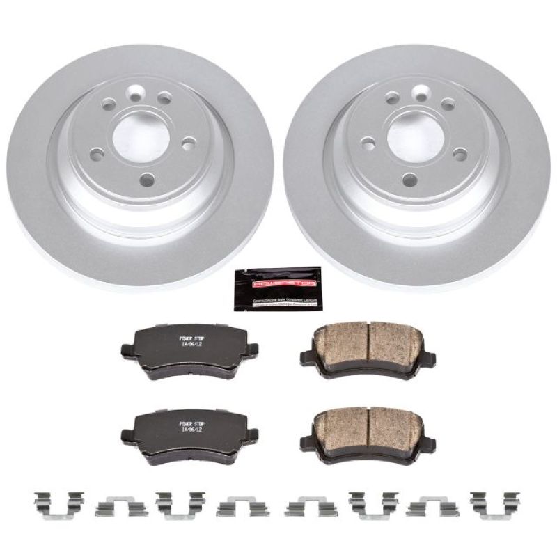 Power Stop 11-18 Volvo S60 Rear Z23 Evolution Sport Coated Brake Kit Brake Kits - Performance D&S PowerStop