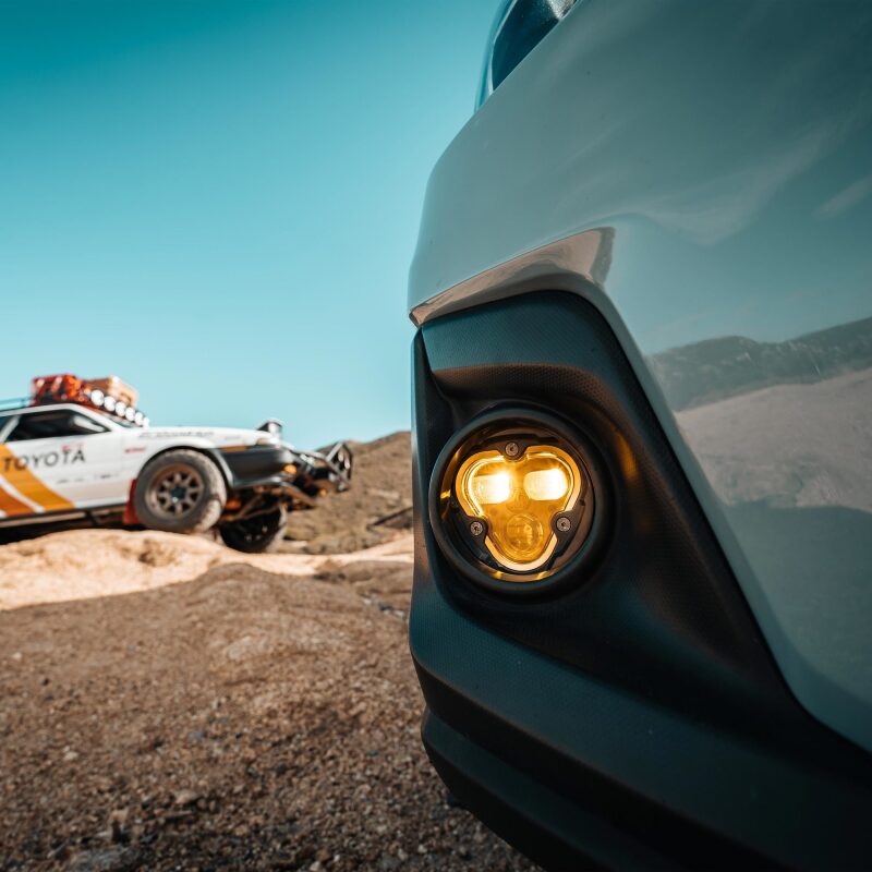 KC HiLiTES FLEX ERA 3 Dual Mode SAE Fog Light - Single Light Master Kit (w/Clear + Yellow Lens) Light Bars & Cubes KC HiLiTES