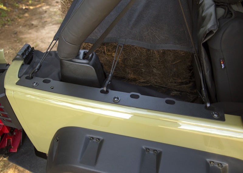 Rugged Ridge Trail Anchor Rail Kit Jeep Wrangler JKU 4-Door Cargo Organization Rugged Ridge