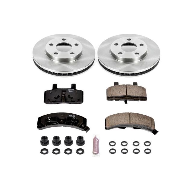 Power Stop 91-93 Cadillac Commercial Chassis Front Autospecialty Brake Kit Brake Kits - OE PowerStop
