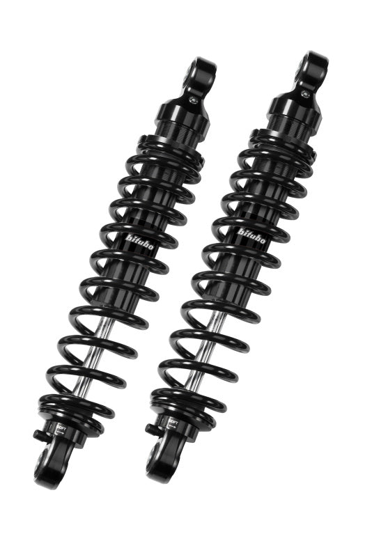 Bitubo WME0 Twinshocks Adjustable: Spring Preload, Rebound, Length 341mm, Dark Edition Shocks and Struts Bitubo Suspension