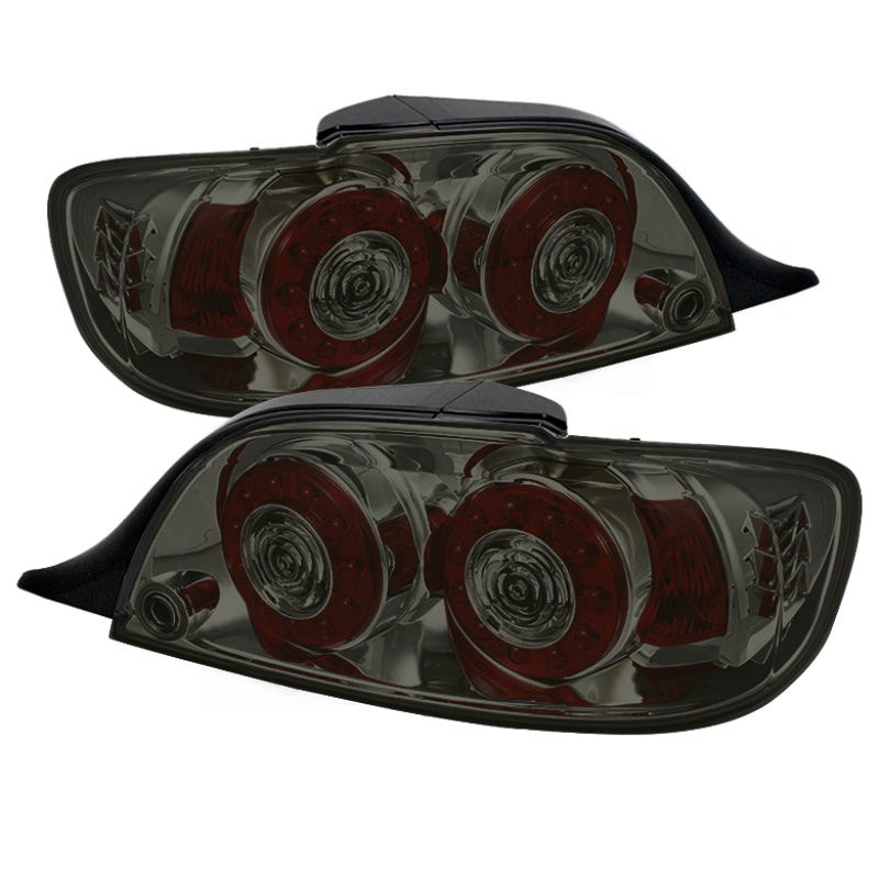 xTune Mazda Rx-8 04-08 LED Tail Lights Smoke ALT-ON-MRX804-LED-SM Tail Lights SPYDER