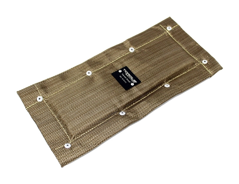 Torque Solution Univ Exhaust Pipe & Cat Converter Volcanic Rock Thermal Heat Shield Blanket 6x13in Exhaust Wrap Torque Solution