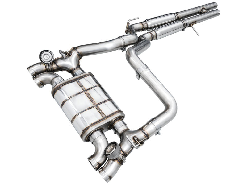 AWE Tuning 21+ Wrangler 392 Switchpath Cat-Back Exhaust- Quad BashGuards Catback AWE Tuning