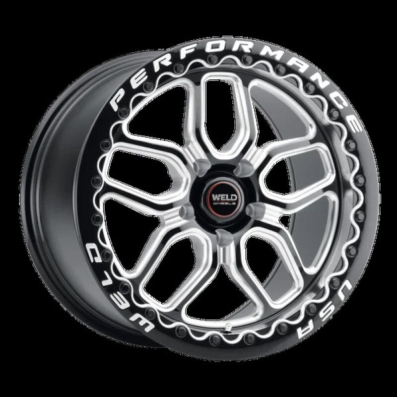 Weld 17x10 Laguna Beadlock 5x114.3 ET49 BS 7.42 Gloss Black 78.1 Wheels - Cast Weld