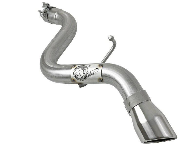 aFe MACH Force-Xp Axle-Back Exhaust System w/Polished Tip 18-20 Jeep Wrangler L4-2.0T / V6-3.6L Axle Back aFe