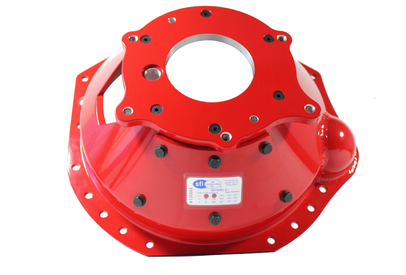 McLeod SFI 16.1 Aluminum Bellhousing w/Titanium Sleeve/Motor Plate/Bolt Kit Transmission Bell Housings McLeod Racing