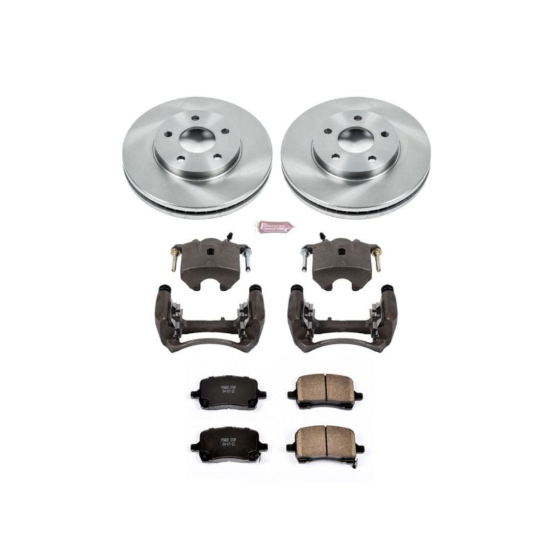 Power Stop 08-11 Chevrolet HHR Front Autospecialty Brake Kit w/Calipers Brake Kits - OE PowerStop