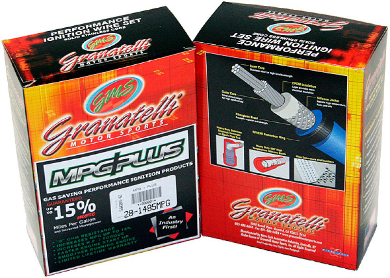 Granatelli 00-04 Ford Focus 4Cyl 2.0L Performance Ignition Wires Spark Plug Wire Sets Granatelli Motor Sports