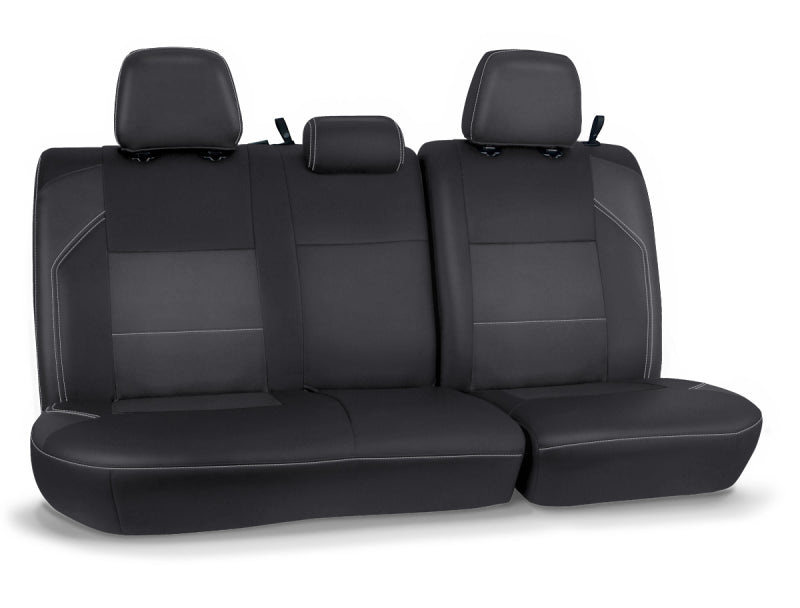 PRP 2016+ Toyota Tacoma Rear Bench Cover Double Cab - Black/Grey Seat Covers PRP Seats