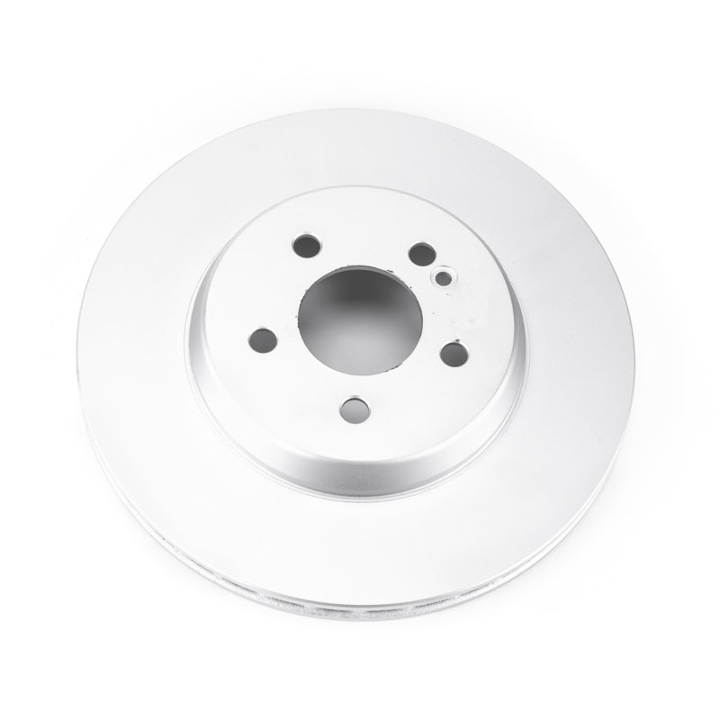 Power Stop 17-18 Mercedes-Benz C43 AMG Rear Evolution High Carbon Geomet Coated Rotor Brake Rotors - OE - Cryo PowerStop