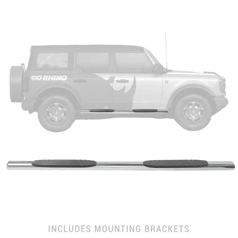 Go Rhino 18-20 Jeep Wrangler JLU 1000 Series Side Steps - SS Side Steps Go Rhino