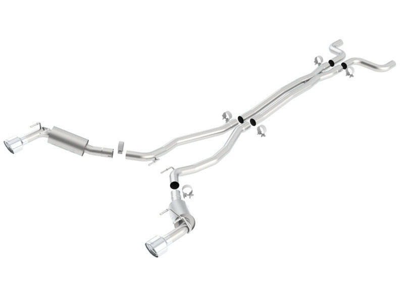 Borla 2010 Camaro 6.2L V8 S Type Catback Exhaust (does not work w/ factory ground affects package - Catback Borla