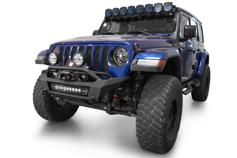 ADD 18-24 Jeep Wrangler JL / 18-24 Jeep Gladiator JT Phantom Front Bumper Bumpers - Steel Addictive Desert Designs