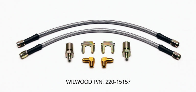 Wilwood Flexline Kit Front MG-TD 50-53 Brake Line Kits Wilwood