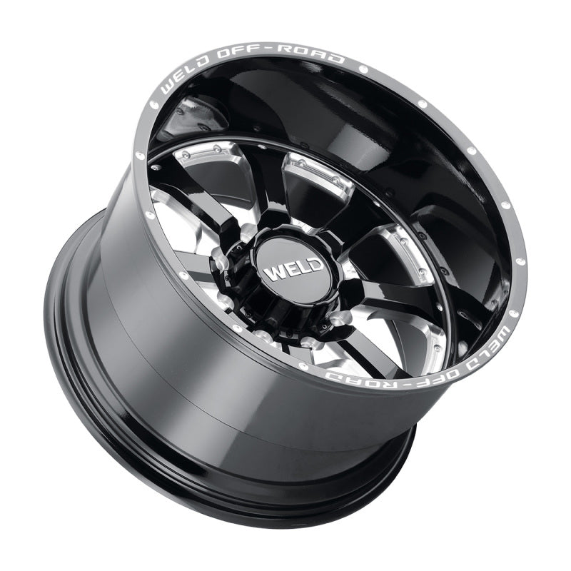 Weld Off-Road W125 20X9 Granada Six 6X135 ET20 BS5.75 Gloss Black MIL 87.1 Wheels - Cast Weld