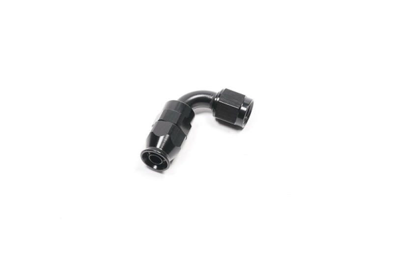 Radium Engineering -6AN 90 Degree PTFE Hose End - Black Fittings Radium Engineering