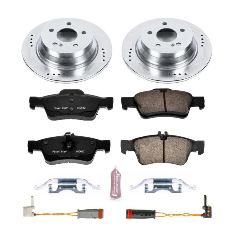 Power Stop 2006 Mercedes-Benz E350 Rear Z23 Evolution Sport Brake Kit Brake Kits - Performance D&S PowerStop