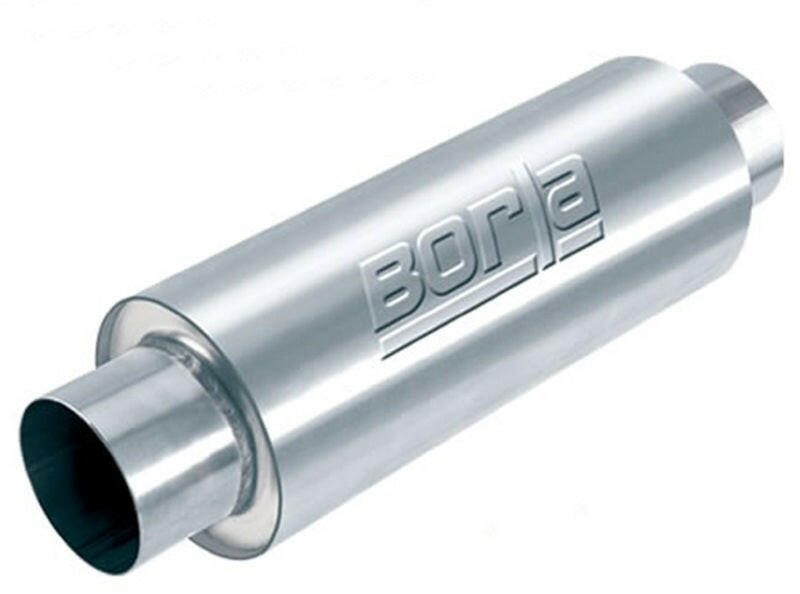Borla XR-1 Multi-Core 3in Ctr-Ctr Round 16in x 6.25in Rotary Engine Equipped Racing Muffler Muffler Borla