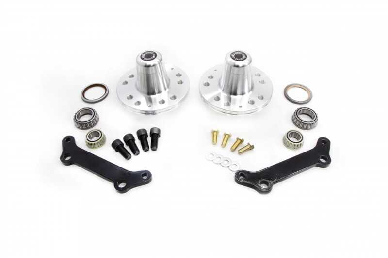UMI Performance 78-88 GM G-Body C5/C6 Front Brake Conversion Hubs Bearings Bracket Kit Wheel Bearings UMI Performance