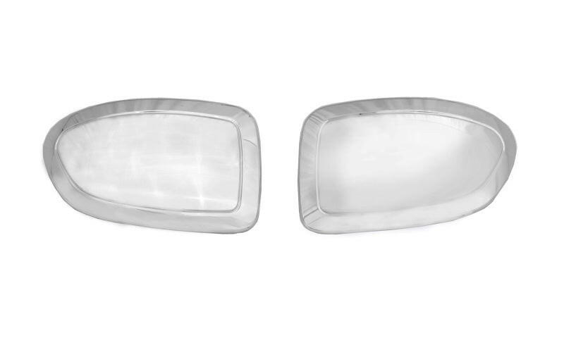 AVS 02-06 Cadillac Escalade Mirror Covers 2pc - Chrome Exterior Trim AVS