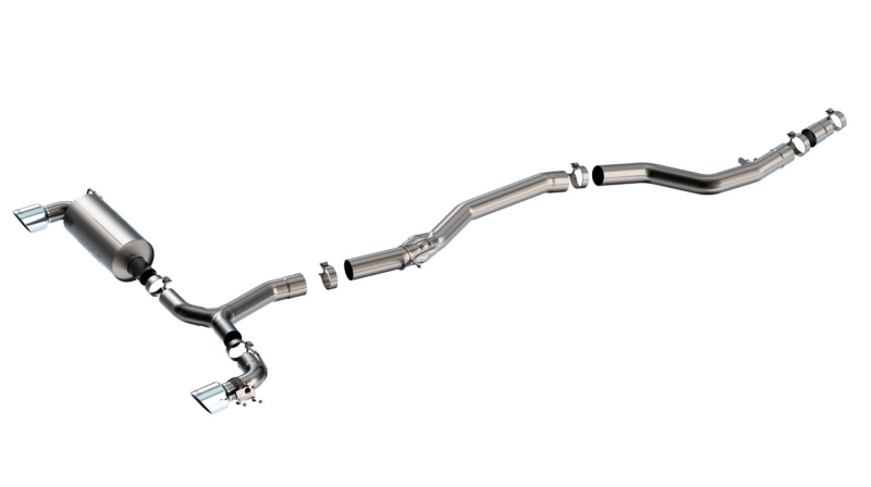 Borla 20-25 Toyota GR Supra ATAK Cat-Back Exhaust System w/ Chrome Tips Catback Borla
