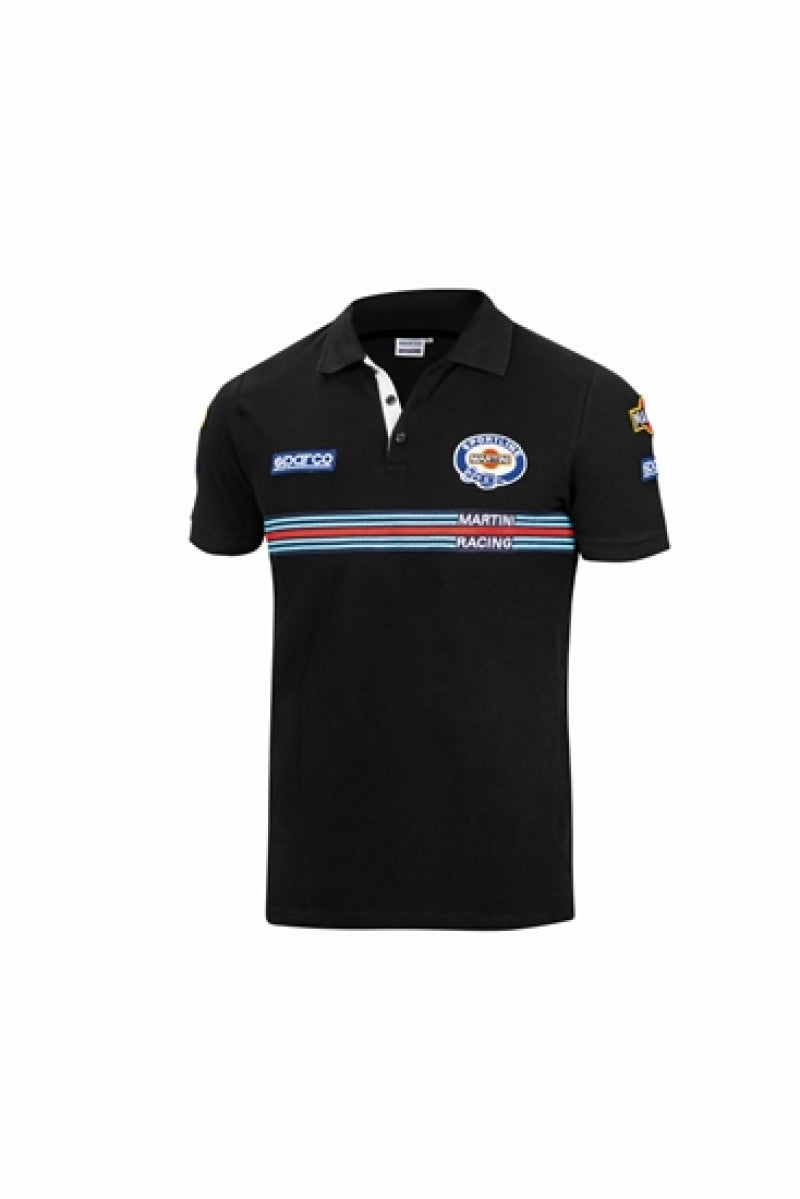 Sparco Polo Replica Martini-Racing Medium Black Shirts SPARCO