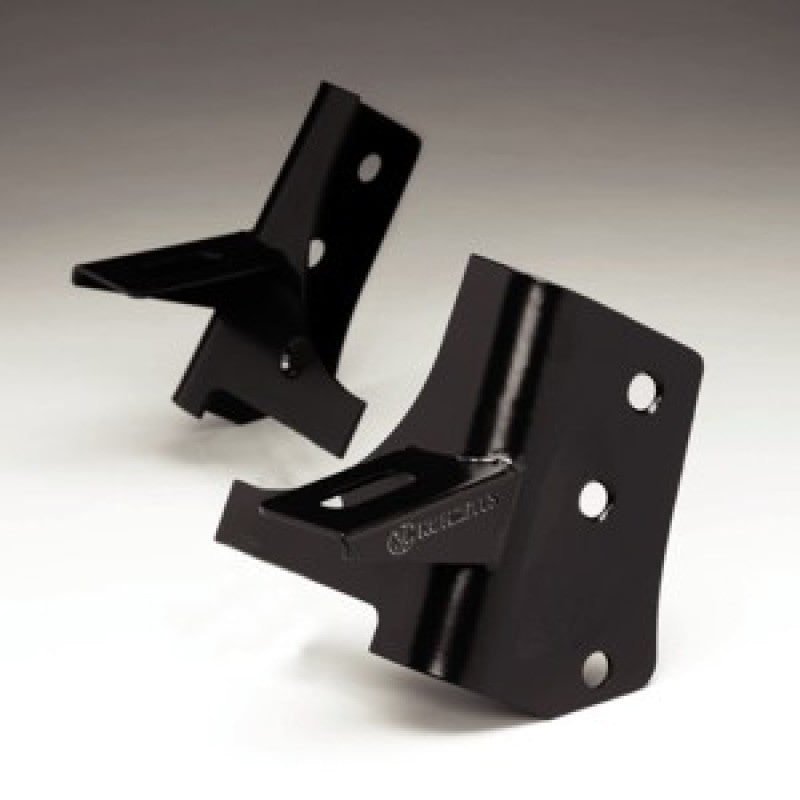 KC HiLiTES 97-06 Jeep TJ A-Pillar Windshield Hinge Light Mount Bracket Set (Pair) - Black Light Mounts KC HiLiTES