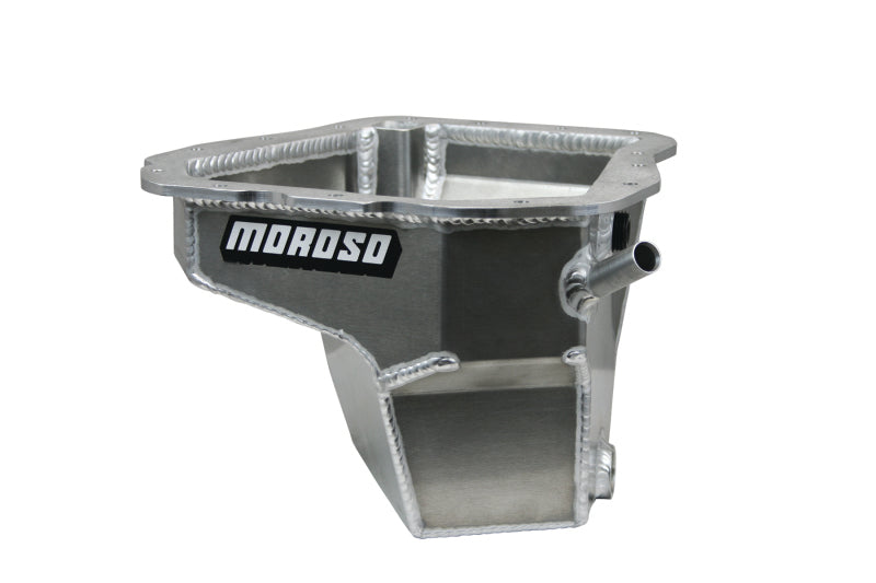 Moroso Subaru EJ20/EJ22/EJ25 Deep Wet Sump 6qt 6-15/16in Aluminum Oil Pan Oil Pans Moroso