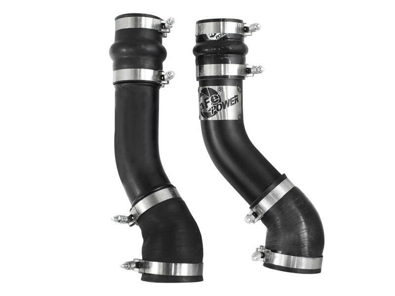 aFe Bladerunner 3 inch Black Intercooler Hot Side Tube Dodge Diesel Trucks 94-02 L6-5.9L Intercoolers aFe