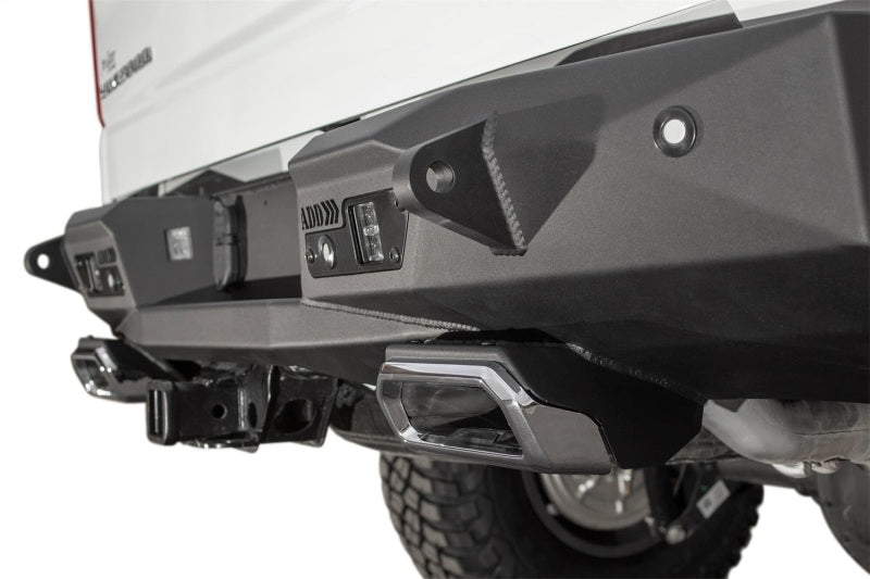Addictive Desert Designs 19-20 GM 1500 Stealth Fighter Rr Bumper w/ Backup Sensor Cutouts Bumpers - Steel Addictive Desert Designs