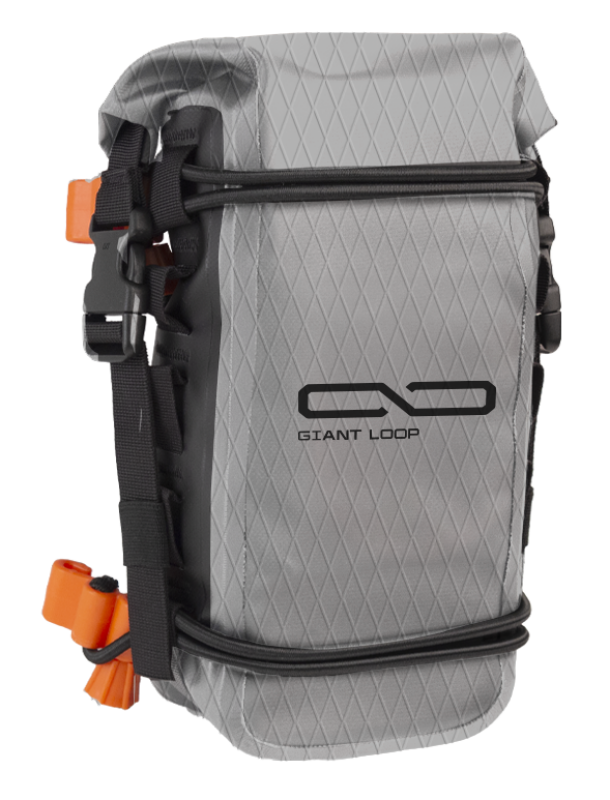 Giant Loop Fender Bag/Number Plate Bag 3.5L - Gray Bags - Bike Bags Giant Loop