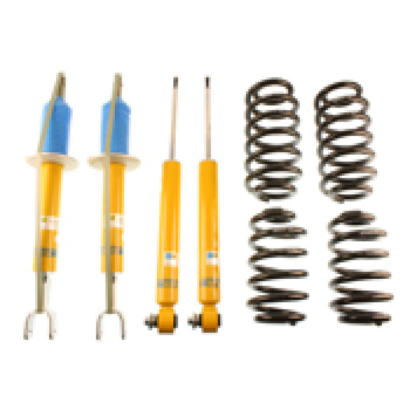 Bilstein B12 2005 Audi A6 Quattro Base Front and Rear Complete Suspension Kit Shock & Spring Kits Bilstein