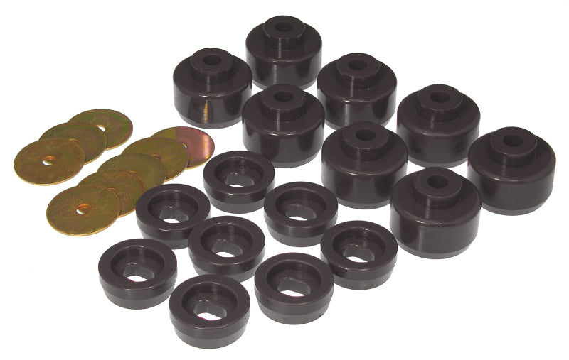 Prothane 99-07 Chevy Silverado Canadian Model Body Mount - Black Bushing Kits Prothane