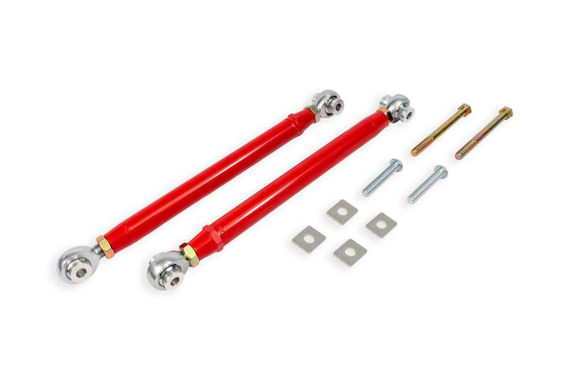 BMR 15-19 Cadillac CTS-V Rear Double Adj. Toe Rods - Red Suspension Arms & Components BMR Suspension