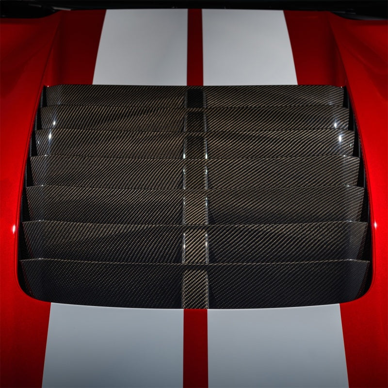 Ford Racing 20-22 Mustang GT500 Carbon Fiber Hood Vent Kit Hoods Ford Racing