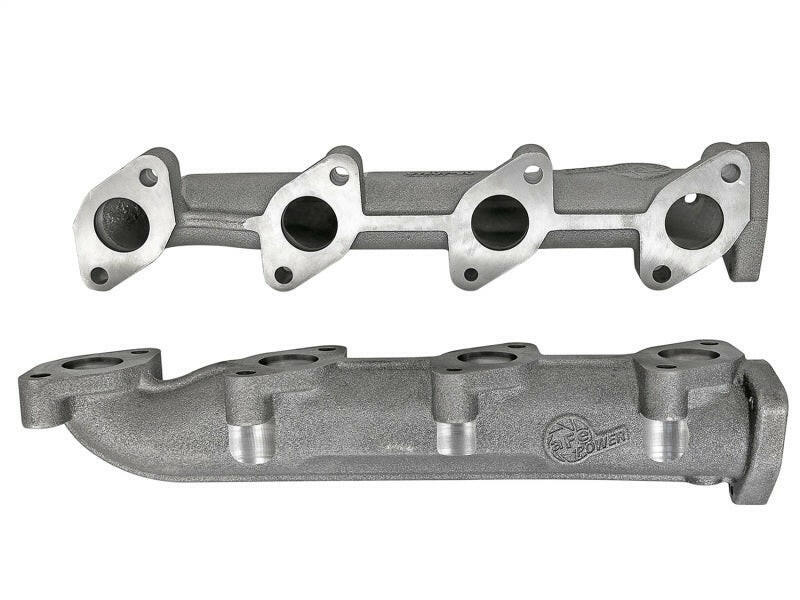aFe BladeRunner Ported Ductile Iron Exhaust Manifold 08-10 Ford Diesel Trucks V8 6.4L (td) Headers & Manifolds aFe