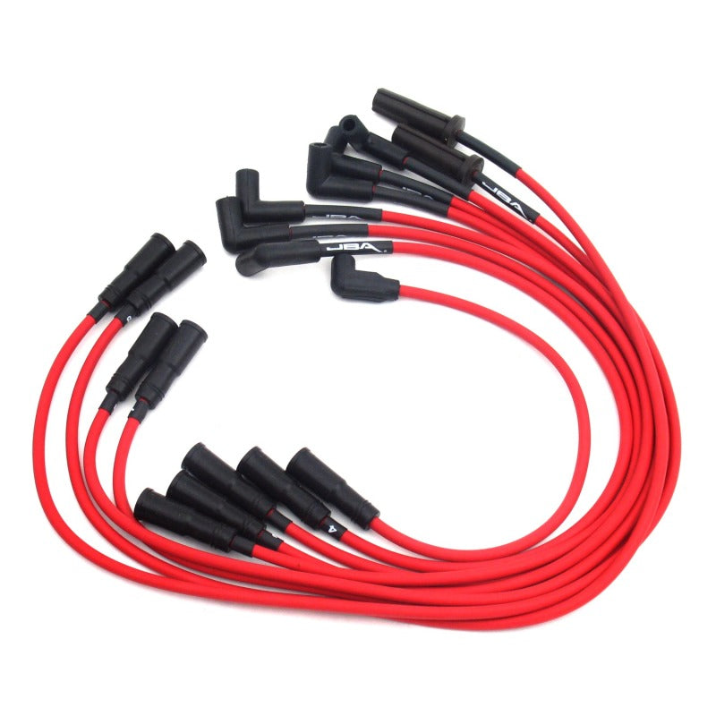 JBA 92-96 Chevrolet Corvette 5.7L LT1 Ignition Wires - Red Spark Plug Wire Sets JBA