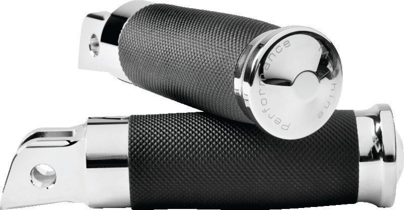 Performance Machine Footpegs Contour Rider - Chrome Footpegs Performance Machine