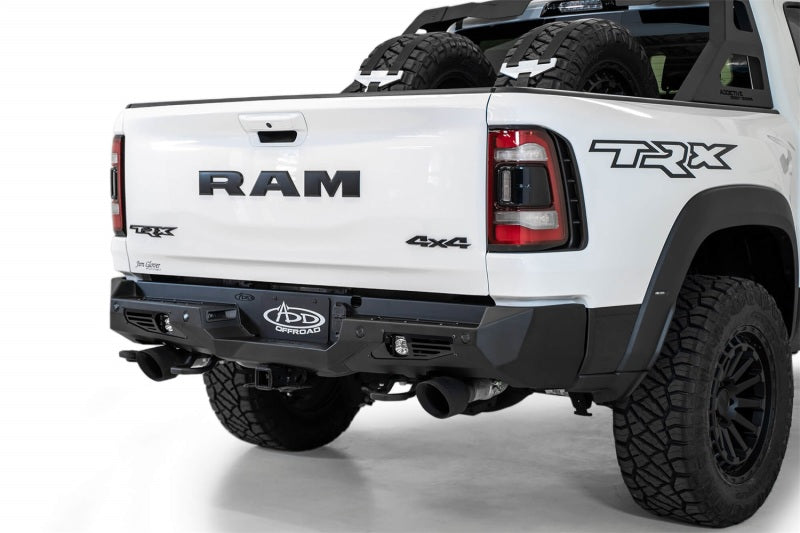 Addictive Desert Designs 2021 Dodge RAM 1500 TRX Bomber Rear Bumper Bumpers - Steel Addictive Desert Designs