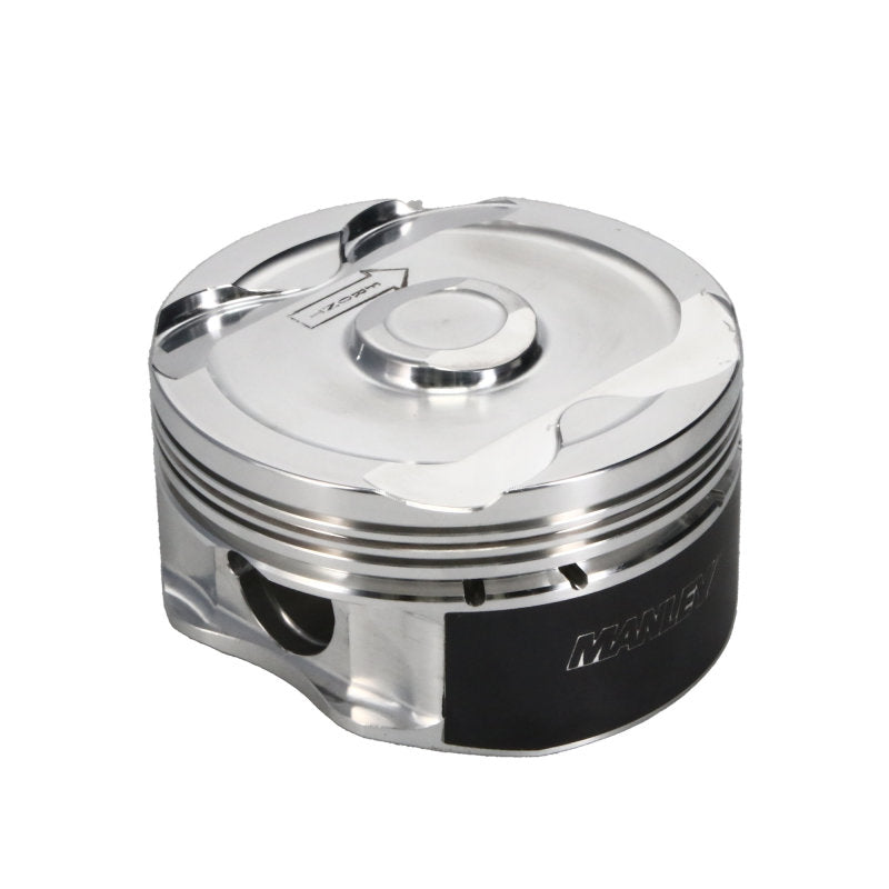 Manley 2018+ Ford Coyote 5.0L DOHC -6cc Dish 3.700in Bore 10:1 CR Platinum Extreme Duty Piston Set Piston Sets - Forged - 8cyl Manley Performance