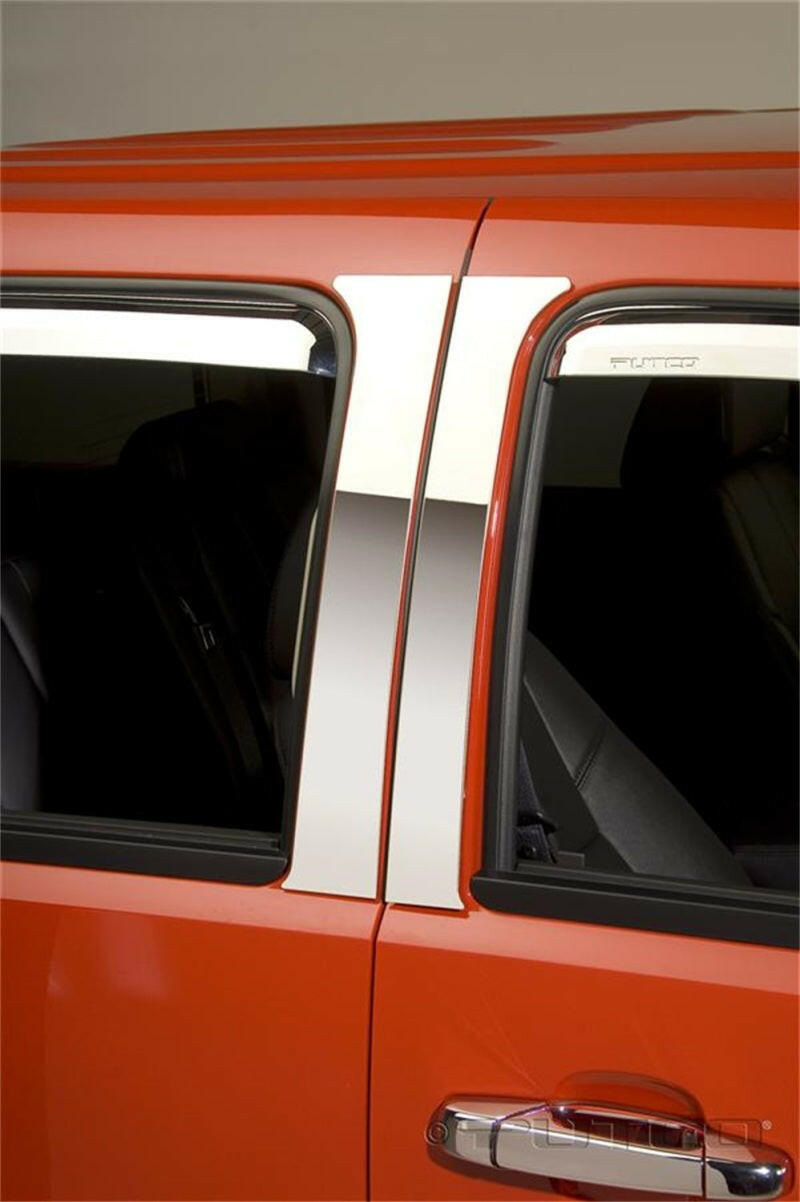 Putco 07-14 GMC Yukon - 4pcs Stainless Steel Pillar Posts Classic Exterior Trim Putco