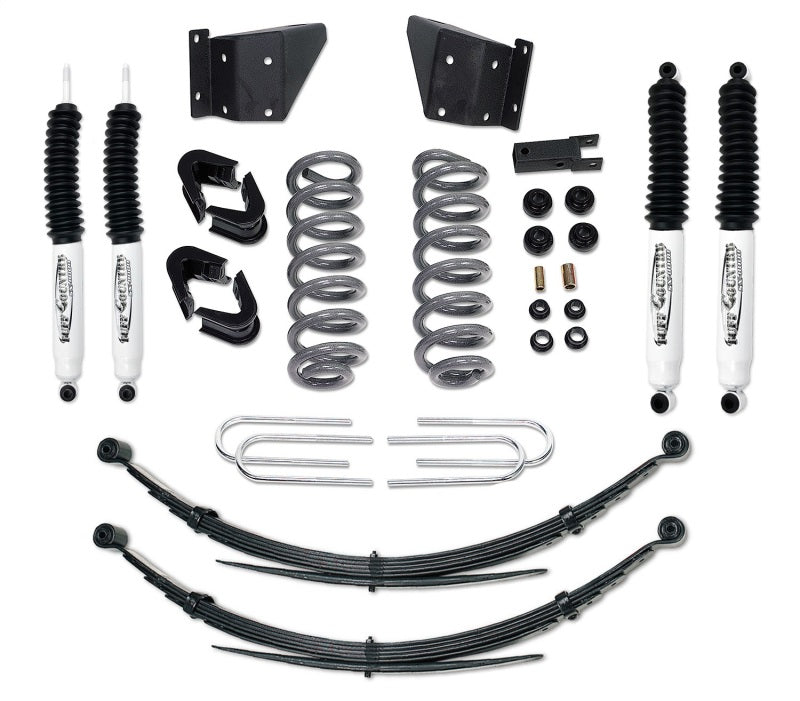 Tuff Country 78-79 Ford Bronco 4x4 4in Performance Lift Kit with Rear Leaf Springs (SX8000 Shocks) Lift Kits Tuff Country