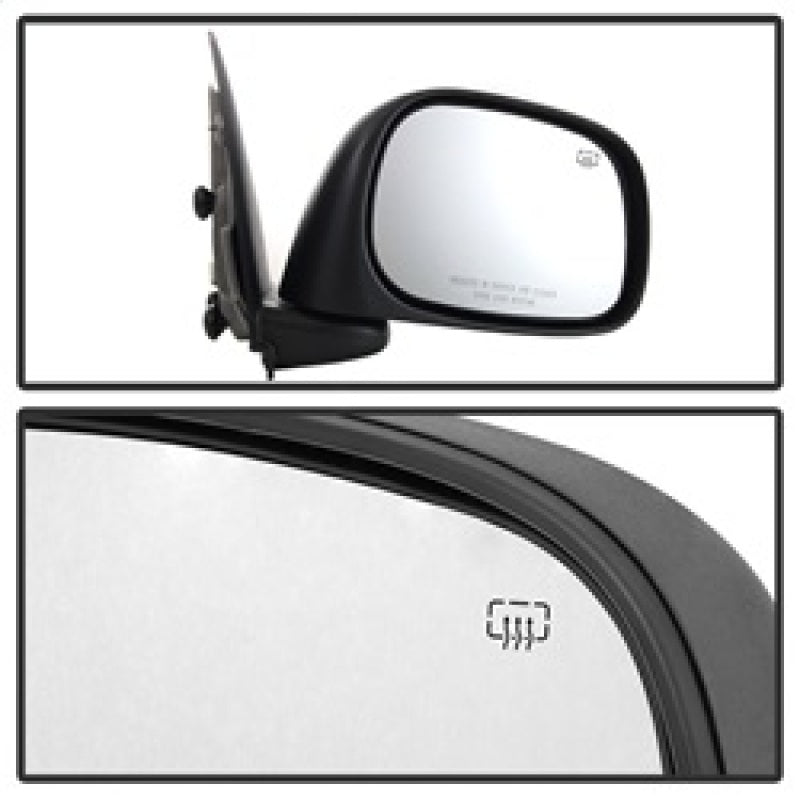 xTune Dodge Ram 02-08 Power Heated OE Mirror - Right MIR-03DRAM02-PW-R Side Mirrors SPYDER